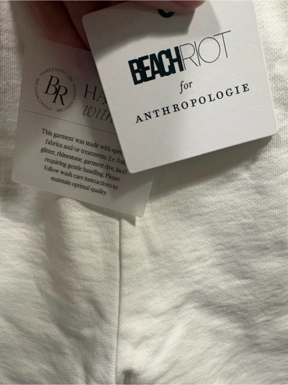SOLD / Beach Riot Malik Pull-On Shorts in Ivory Red Cherry Bow, NWT, Large. $98 - Picture 13 of 16